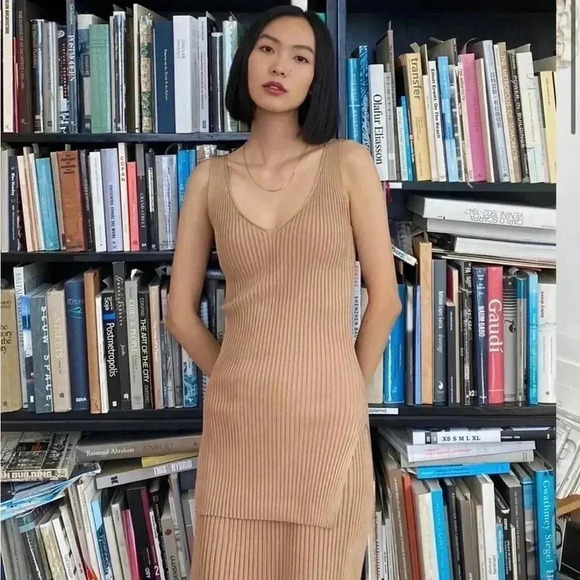 Aritzia -  Babaton Manor Sweater - Ribbed Tank - Picture 1 of 8